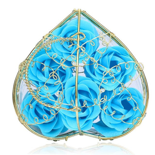 6Pcs quality artificial flowers for wedding roses orchid flower silk flowers roses flores decorativas